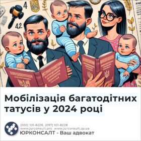 Мобілізація багатодітних татусів у 2024 році
