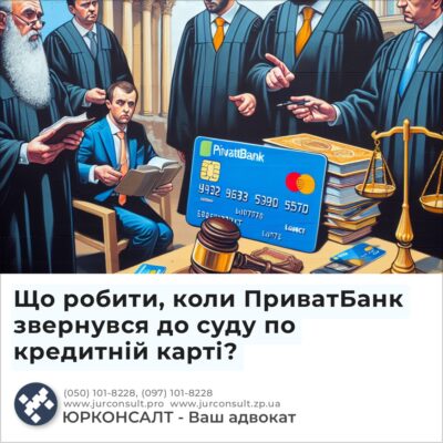 Що робити, коли ПриватБанк звернувся до суду по кредитній карті?