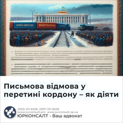 Письмова відмова у перетині кордону – як діяти