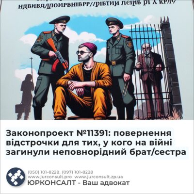 Законопроект №11391: повернення відстрочки для тих, у кого на війні загинули неповнорідний брат/сестра