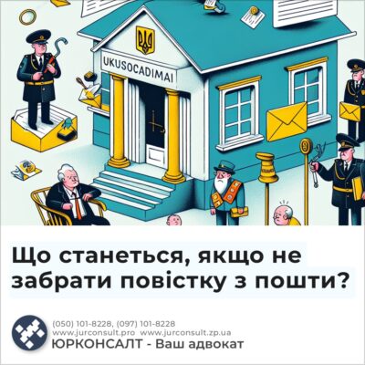 Що станеться, якщо не забрати повістку з пошти?