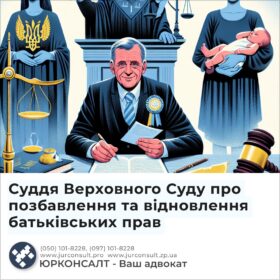 Суддя Верховного Суду про позбавлення та відновлення батьківських прав