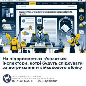 На підприємствах з'являться інспектори, котрі будуть слідкувати за дотриманням військового обліку