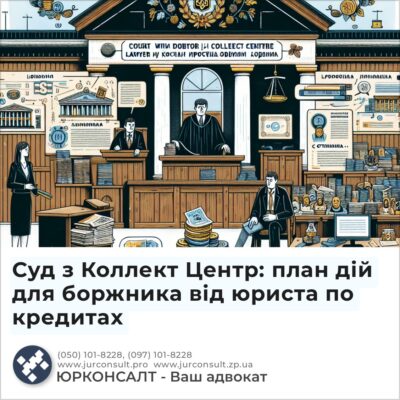 Суд з Коллект Центр: план дій для боржника від юриста по кредитах